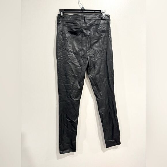 Women Sanctuary Hayden Coated Skinny Ankle pants black size 26 New - Picture 12 of 12